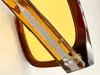 Солнцезащитные очки для женщин и мужчин Летняя мода TORINO Подиум Популярность 481D Стиль из ацетатного волокна с защитой от ультрафиолета UV400 Ретро Квадратные модные очки в полной оправе Случайная коробка