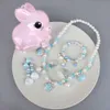 Pearl Korean Armband Version Set Unicorn Girl Baby Accessories Children S Necklace