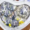 Ita Bag Pins Anime Badge Houder Handgemaakte Zijde Metalen Decoratie voor Accessorie Klassieke Stijl H304 240105