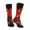 Chaussettes pour hommes drôle fou Compression Ren est tellement en colère chaussette pour hommes Hip Hop Harajuku t-the Stimpy Show dessin animé bonne qualité