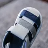 Летние сандалии First Walkers, коллекция 2024 года, обувь для маленьких мальчиков и девочек, повседневная нескользящая дышащая обувь с мягкой подошвой для предварительных ходунков