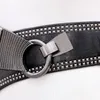 Bälten 2024 Punk Style Nitets Pekading Round Buckle Women Belt Kvinna Pu Leather Super Wide 9cm Ceinture Femme Leisure Cummerbunds