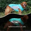 犬のアパレル冷却シャツ通気可能なインスタント犬ベスト夏の猫の服のための軽量反射