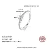 Sieraden Echte Sterling Sier Kleine Moissnaite Ring voor Vrouwen Eenvoudige Fonkelende Ronde 0.3ct Gecertificeerd Lab Diamond Finger Rings