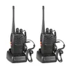 2st Retevis H777 Walkie Talkie 16ch 2way Radio USB med hörlur handhållen walkie talkie kommunikationsenhet radio sändare5135829