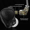 Cell Phone Earphones KZ ZEX Pro Wired Earphones Sport Stereo Headphones Noise Cancelling Bass Earbuds Game Headset With Mic For Android Phone YQ240105