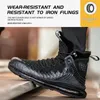 High Top Men Safety Boots Air Cushion Work Anti Smashing Piercing Protective Shoes Security Sneakers Stor storlek 49 50 240105