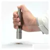 Mills UPS Manual Pepper Mill Mill Salt Shakers بيد واحدة طاحونة من الصلب المقاوم للصدأ صلصة التوابل الصلب