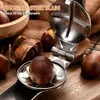 2 in 1 Chestnut Machine Kitchen Tool Chestnut Sheath Cutter Clip Opener Walnut Cracker Sheller Nutcracker Nuts Peeler Shelling 240104