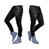 Spring And Summer Men's Jeans Elastic Waist Harem Pants Slim Casual MidWaist Straight Jogging Men 240104