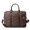 디자이너 가방 여성 남성 서류 가방 가방 고급 스타일 핸드백 클래식 호보 패션 가방 지갑 지갑 갈색 꽃 노트북 가방 서류 가방 원래 먼지 가방 JN8899