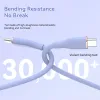 6A 60W Liquid Silicone USB Type C to Type-C Cable Fast Charging Data Cord for iPhone15 Xiaomi 13 Samsung POCO Oneplus Redmi Cell Phone Charge Wire 1m/2m