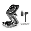 Wireless Chargers Mobile Phone Wireless Charger Three-in-one Magsafe Magnetic Bracket Mobile Phone Watch Headset Fast Charging Phone Stand YQ240105