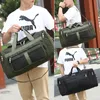 Gym Duffle Bag for Women Men Sportväskor Travel Duffel Bags Pocket Stor Weekender Overnight Bag With Toalettetry 240104