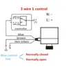 Atuador elétrico ac220v DC12-24V bola elétrica 3 fios 1 interruptor de controle tipo elétrico 2 vias s 240104