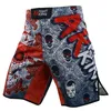 MMA Flower Rose Skull Shorts Thais boksen uitgebreide vechtsporten vechten Sanda bokstraining vechtsporten aangepaste fitness