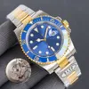 Rolxes Superclone DZ luksusowe męskie marka zegarek automatyczny mechaniczny wodoodporne podwodne zegarek CTMF Sapphire Mirror Dials pracuje stały pasek ze stali nierdzewnej