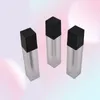 Opslagflessen potten 7 ml mat lipglossfles met zwarte dop lege vierkante buis draagbare DIY lipgloss verpakkingscontainer 103755660