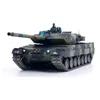 Car Electric RC Car Heng Long 1 16 3889 1 2 4Ghz RC Toys German Leopard 2 A6 Radio Control Main Battle Tank Sound Metal Gears Track 22