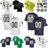 Mans Football Notre Dame College 7 Audric Estime Jerseys 88 Mitchell Evans 4 Chris Tyree 19 Jaden Greathouse 8 Marist Liufau 10 Sam Hartman University Prosphere