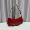 Tasarımcı Le Chouchou kuşaklı omuz çantaları patent deri le bisou ceinture baget çantalar ayarlanabilir tokalı kemer kayış çanta gümüş donanım mektup nakış