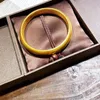 Hoyon oryginalny 18 -karatowy złoty kolor Bransoletka uroków klasyczne bransoletki pulseira mujer chińskie tradycyjne prezenty biżuterii 240104