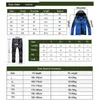 Trvlwego Winter Ski Suit MEN風型防水スノーボードジャケットとパンツ屋外スーパーウォーム2インチ1サーマルフリーススノーコート240104