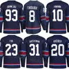 Hockey alternatif 2024 23 maillots Adam Fox 31 Igor Shesterkin 8 Jacob Trouba 13 Alexis Lafrenière 10 Artemi Panarin 93 Mika Zibanejad 20 Chris Kreider Reverse Retro