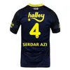 23 24 Fenerbahce Mens Soccer Jerseys Kids Kits Dzeko Crespo Arda Guler Kahveci Joao Pedro Batshuayi Szalai Hem Away 3rd Football Shirt