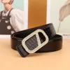 Ceinture de créateur unisexe boucle lisse lettre V ceinture pour hommes mode décontractée ceinture haut de gamme hommes 240115