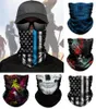 Écharpe magique 3D sans couture coton crâne Bandana randonnée Sport Tube visage vélo bandeau Buffs chasse hiver Snowboard cagoule4337271