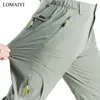 Pantaloni larghi 5xl Pantaloni cargo estivi da uomo Pantaloni cargo elasticizzati da uomo Pantaloni sportivi da trekking/trekking per uomo Am381