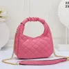 borsa di design di vendita calda polen Borsa a mezza luna di lusso in pura pelle bovina Borsa a tracolla stile numero borsa per gnocchi borsa da donna classica e alla moda Borsa a mano di alta qualità