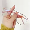 Sunglasses Blue Light Eyewear Blocking Metal Frame Spectacles Optical