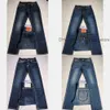 viola Jeans True Long Pantaloni Uomo Linea grossolana Super Religion Uomo Casual Matita Blu Pantaloni denim neri Pantaloni demin viola di alta qualità top cp 9UTR