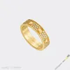 jewelry designer for women designer ring star diamond classic love ring Titanium Steel Gold-Plated Never Fading Non-Allergic, Gold/Silv Mnhw