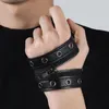 Charme Armbänder Gothic Männer Legierung Cosplay Requisiten Niet Frauen PU Leder Armband Koreanische Stil Hand Seil Mode Schmuck Gürtel Armband