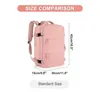 Backpack Travel Cabin Plane 40x20x30 Large Capacity Partition Suitcase Laptop For Women Waterproof Wet And Dry With USB