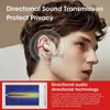 Cell Phone Earphones Niye Bone Conduction Earphones TWS Wireless Bluetooth 5.3 Waterproof Noise Reduction Headsets Stereo Sports Headphones YQ240105