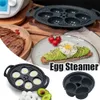 6 In1 Egg Poachers Egg Cooker Tools for Thermomix TM5 TM6 EGGS Ångare Mögel Tray Stand Kök Bakning Mögel Kokredskapsverktyg 240105