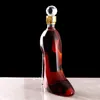 Verre créatif bouteille de vin Bar fournitures whisky verre à vin rouge porte-bouteille en verre de vin décoration de la maison anniversaire cadeau de mariage 240104