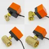 Electric Actuator AC220V DC12-24V Electric Ball 3 Wires 1 Control Switch Type Electric 2-Way s 240104