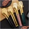 Other Kitchen Tools Stainless Steel Food Clips Household Kitchen Tools Steak Barbecue Bread Clip Baking Supplies Drop Delivery Home Ga Dhmuf