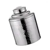 Storage Bottles Vacuum Seal Containers Tea Bag Cookie Jar Airtight Decorative Wrapping Canister Loose Leaf