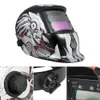 Casco per saldatura professionale ad energia solare con oscuramento automatico Saldatura TIG MIG Maschera per molatura Robot Style 240104