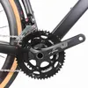 Bikes Carbon Fiber Gravel Bike Disc Brake 22 Speed Off-Road Bicycle 700 x 40C Tire Gravel bicycle Cycle . Full bikeL240105