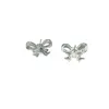 Vivinely Westwoodly Hop Earrings Planet Mode Geplateerd 18k sprankelende diamant ingelegde diamanten oorbellen vrouw