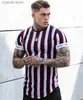 Men's T-Shirts 2023 new Casual T Shirt Men Sik Silk Brand Summer Breathable Embroidery Siksilk Tshirt SlimTops Tee Fashion Clothing T240105