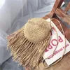 Borse da sera Borsa a tracolla piccola alla moda per maglieria Borsa a tracolla intrecciata a mano rotonda estiva per donna Viaggio casual Vacanza al mare Bolsa Sac