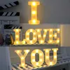 6,3 inch LED-alfabetlicht, lichtgevend cijferlicht met letters, nachtlampje met letterbekentenis, familie, bar, bruiloft, verjaardag, kerstfeest, buitendecoratie (zonder batterij) U-9